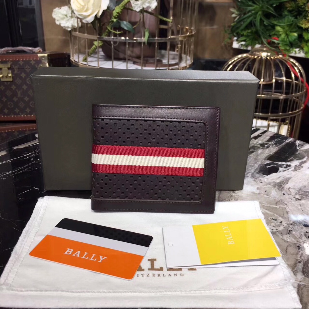 [Bally Wallets]The counter features new top-level materials The texture is imp