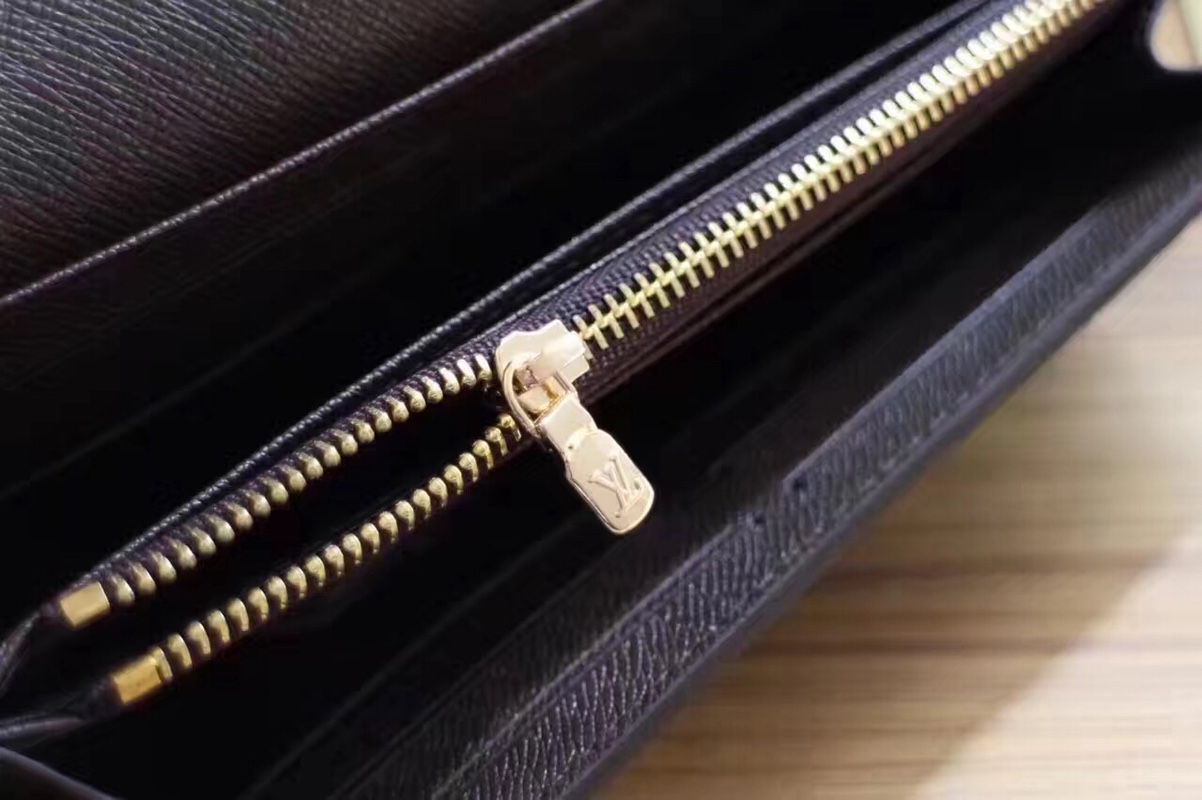 エレガントな牛皮製信封式財布