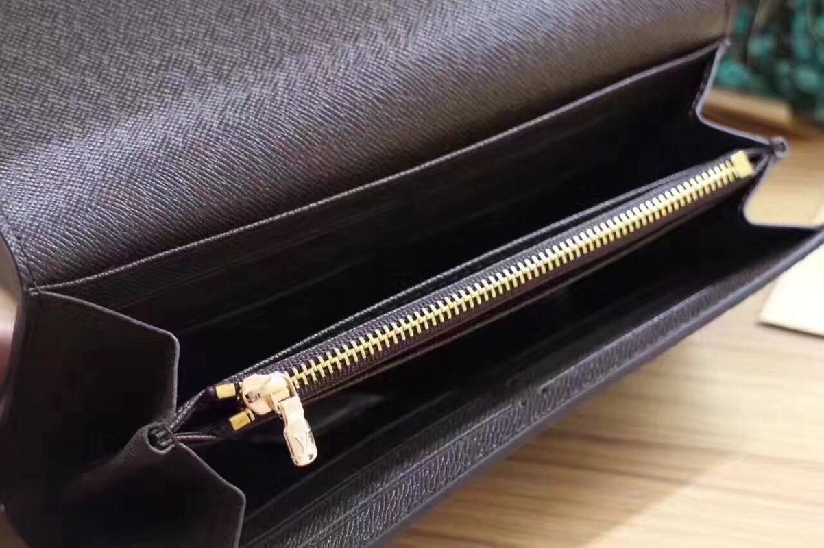 エレガントな牛皮製信封式財布