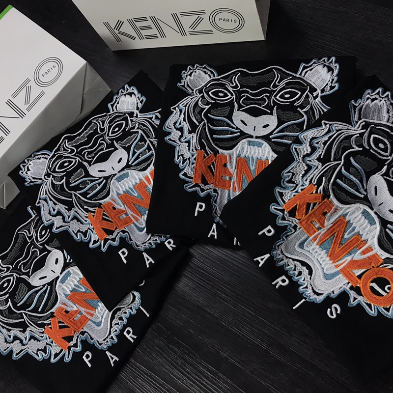 75新款～KENZO短袖T恤、三标齐全可扫码、所有细节完美复刻，经典完美的刺绣