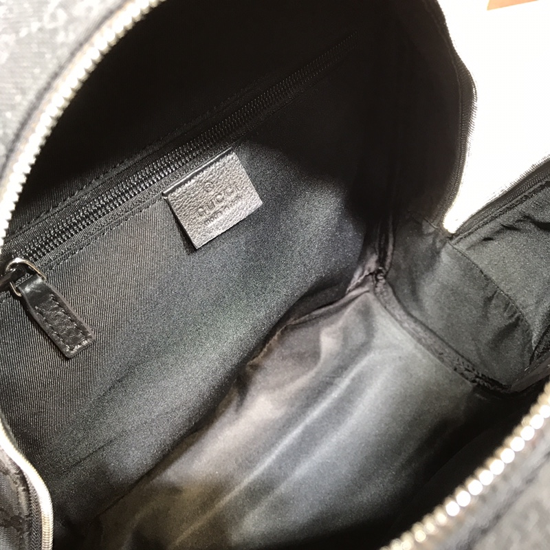 GUCCI古驰GG印花高级人造帆布双肩背包449906