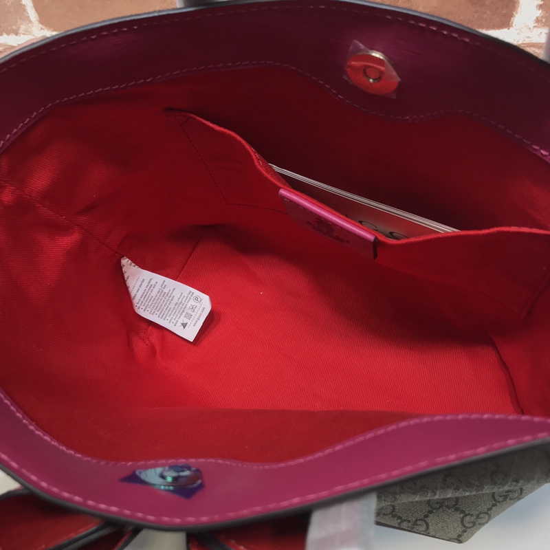 GUCCI古奇2018新款手拎迷你小购物袋儿童蝴蝶领结457232