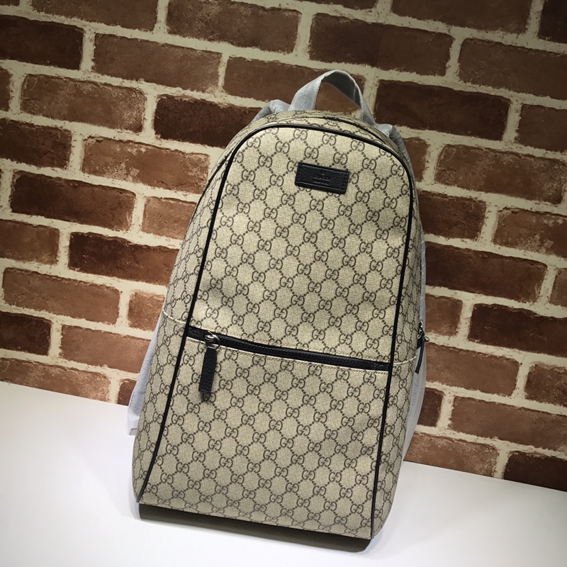 GUCCI古驰男女通用中性款帆布双肩背包449181