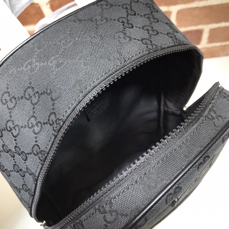 GUCCI古驰男女通用中性款帆布双肩背包449181