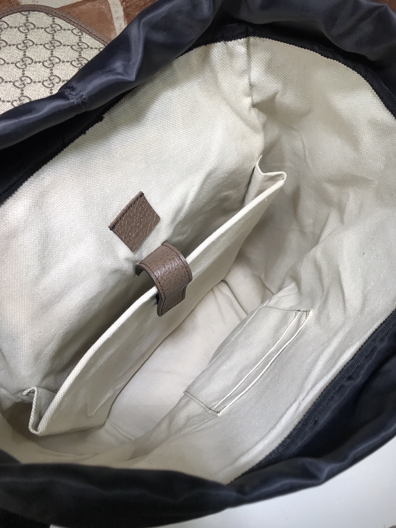 GUCCI古驰柔软高级人造帆布双肩背包473869