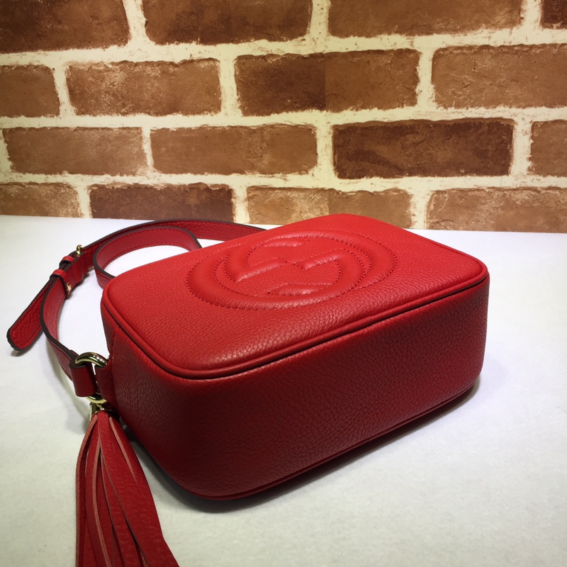 GUCCI古驰全皮相机包单肩包流苏斜挎包308364