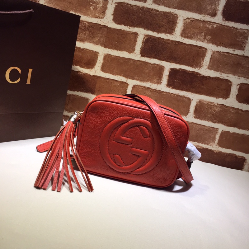 NO:202369,Package~counter quality, top-level original goods, real-life photos!  Model number 308364 orange and red size width 21x height 15x side width 7cm, shipped., GUCCI [original leather], gucci19860909批～专柜品质,顶级原单货,实物实拍！款号308364橙红尺寸宽21x高15x侧宽7cm,出货了.,GUCCI【原厂皮】,gucci,Bag
