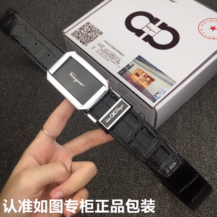 品牌菲拉格慕️鳄鱼纹型号原单！请认准