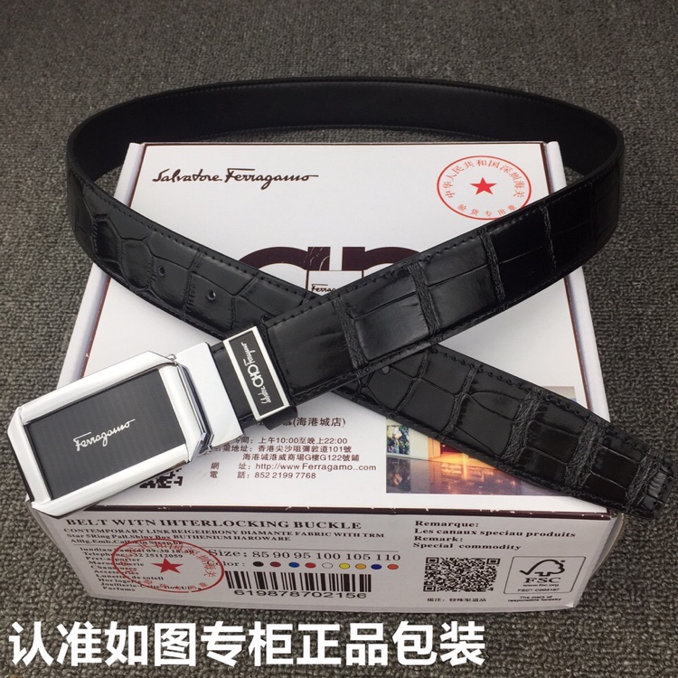 品牌菲拉格慕️鳄鱼纹型号原单！请认准