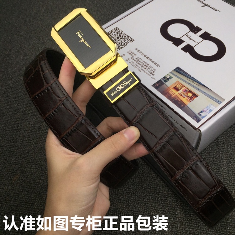 品牌菲拉格慕️鳄鱼纹型号原单！请认准