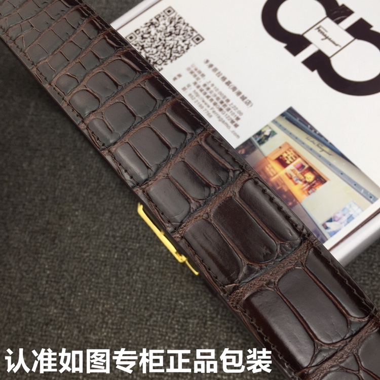 品牌菲拉格慕️鳄鱼纹型号原单！请认准