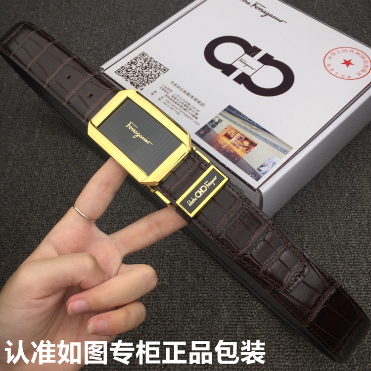 品牌菲拉格慕️鳄鱼纹型号原单！请认准