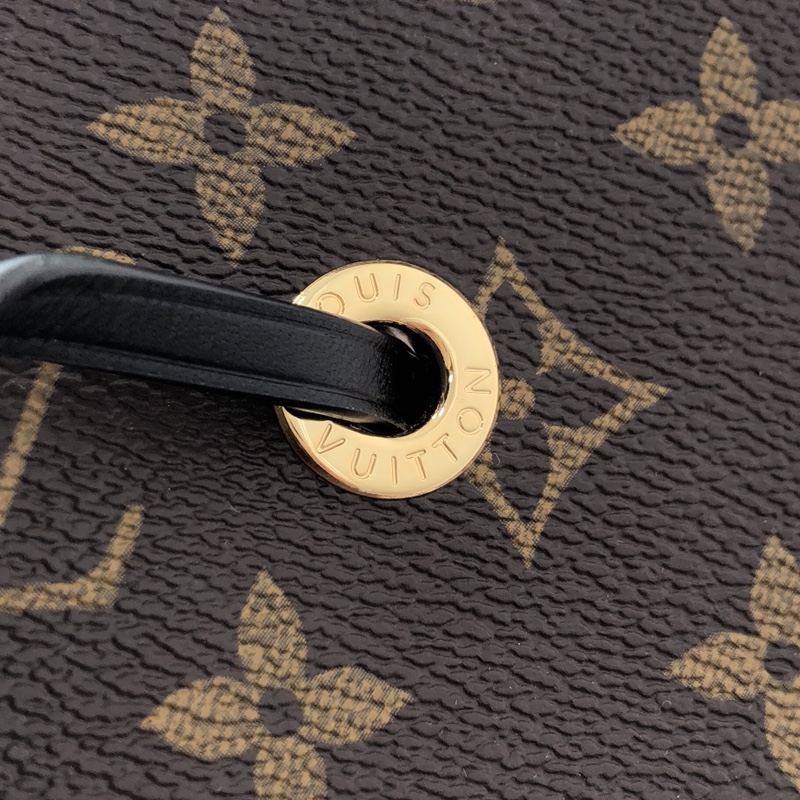 Louis Vuitton LV Neonoe 老花水桶包 M44020黑色