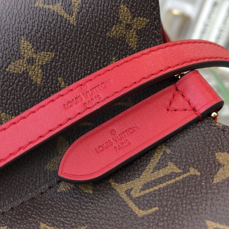 Louis Vuitton LV Neonoe 老花水桶包 M44021罂粟红