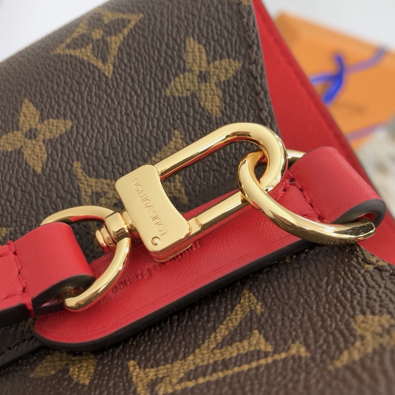 Louis Vuitton LV Neonoe 老花水桶包 M44021罂粟红