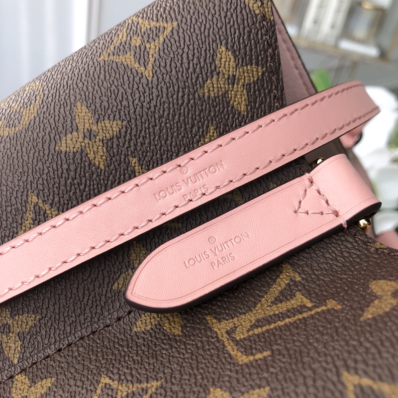 Louis Vuitton LV Neonoe 老花水桶包 M44022樱花粉