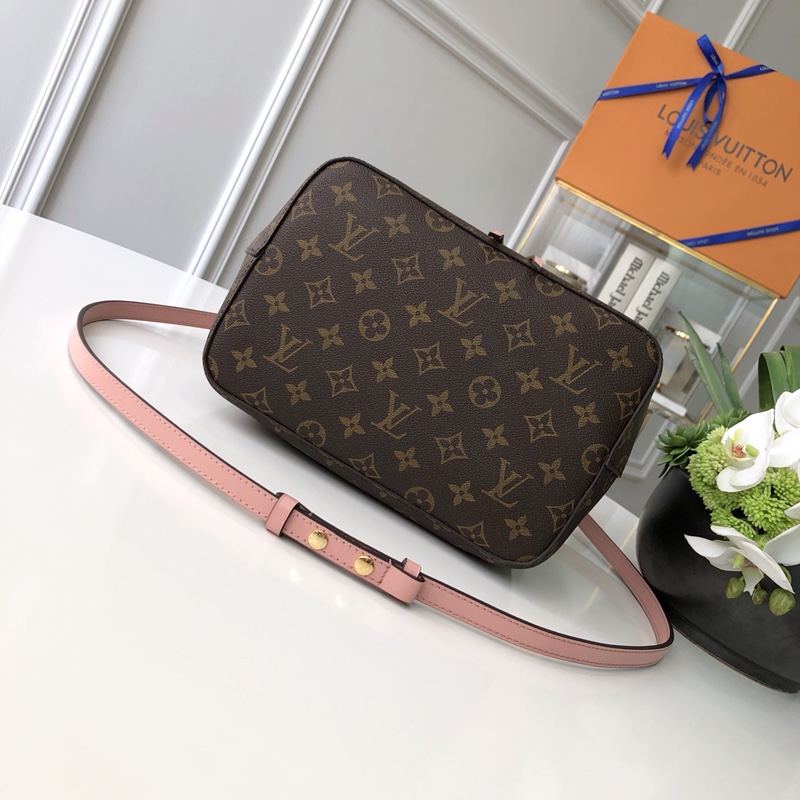 Louis Vuitton LV Neonoe 老花水桶包 M44022樱花粉