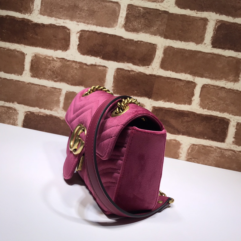 GUCCI古驰GG Marmont系列单肩斜挎包446744