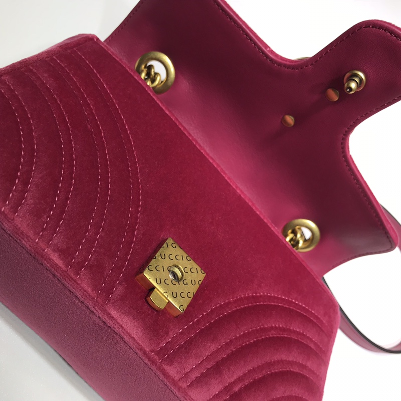 GUCCI古驰GG Marmont系列单肩斜挎包446744