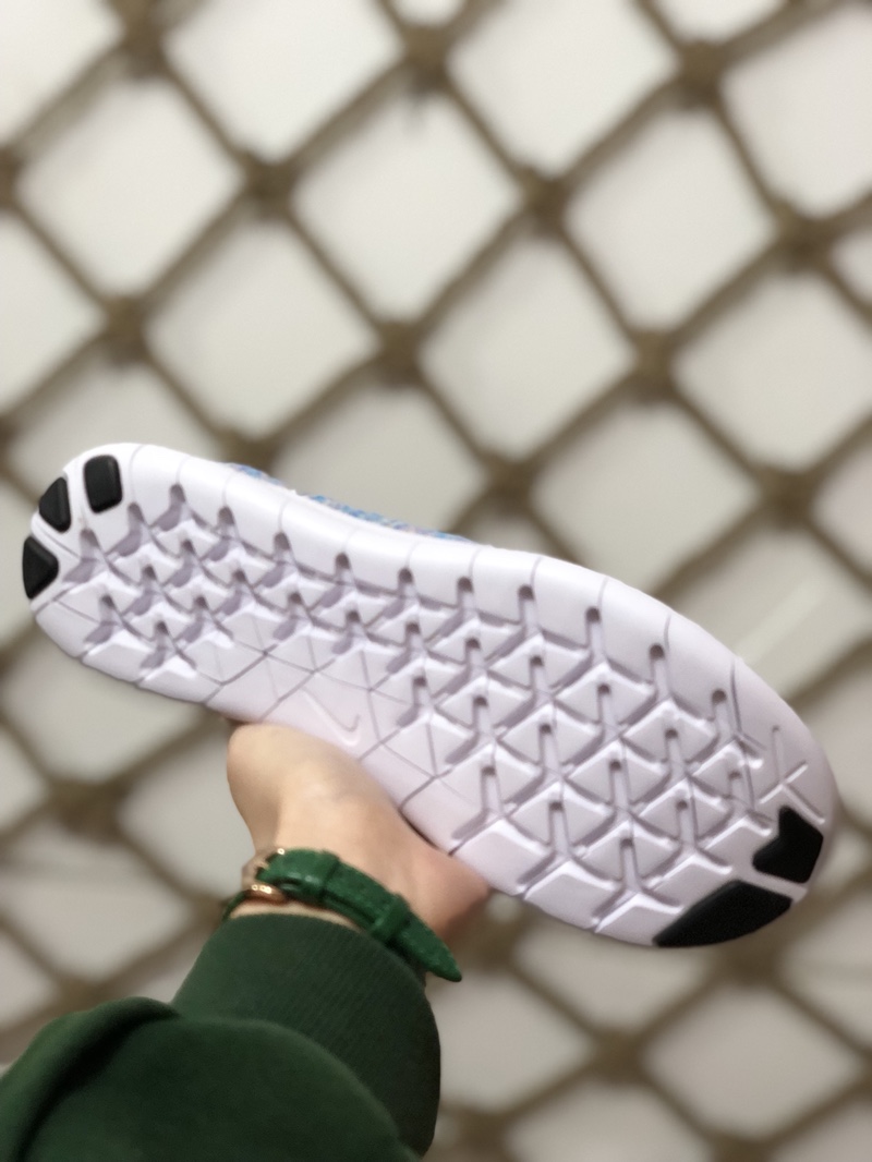 99原装正品  赤足飞线 NIKE FREE RN FLYKNIT 原标带钢印 中底注胶完美走线 随意出入专柜 随意过验 区别市面真标