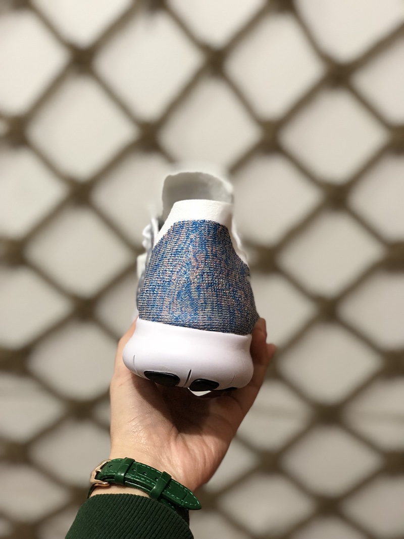 99原装正品  赤足飞线 NIKE FREE RN FLYKNIT 原标带钢印 中底注胶完美走线 随意出入专柜 随意过验 区别市面真标