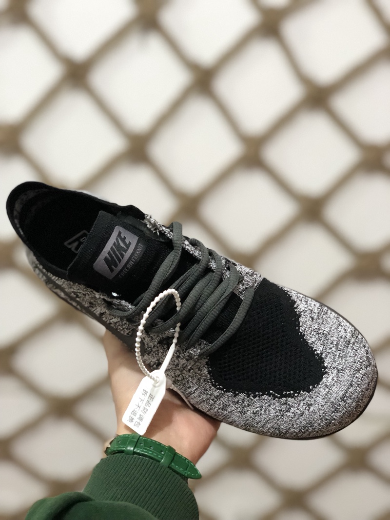 99原装正品  赤足飞线 NIKE FREE RN FLYKNIT 原标带钢印 中底注胶完美走线 随意出入专柜 随意过验 区别市面真标