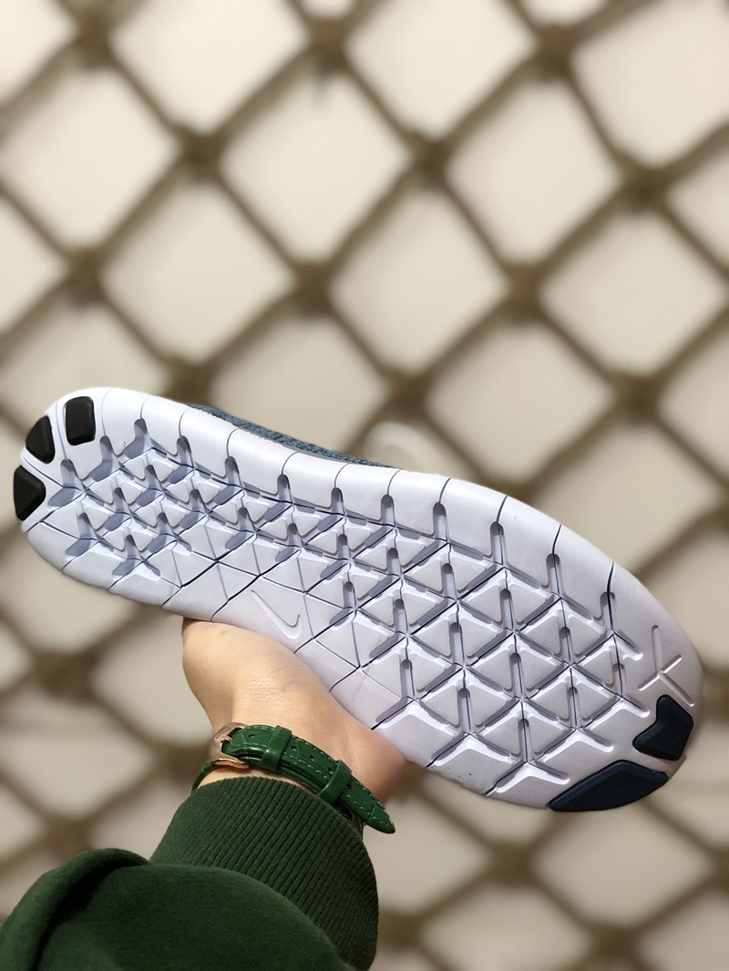 99原装正品  赤足飞线 NIKE FREE RN FLYKNIT 原标带钢印 中底注胶完美走线 随意出入专柜 随意过验 区别市面真标