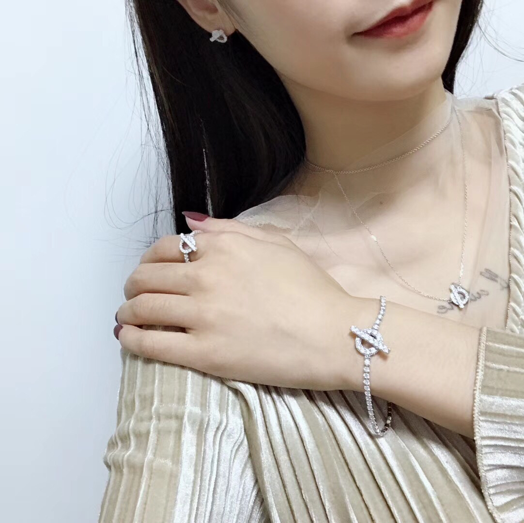 Hermès Haute Couture Haute Joaillerie Fine Jewelry Earrings Necklace 4
