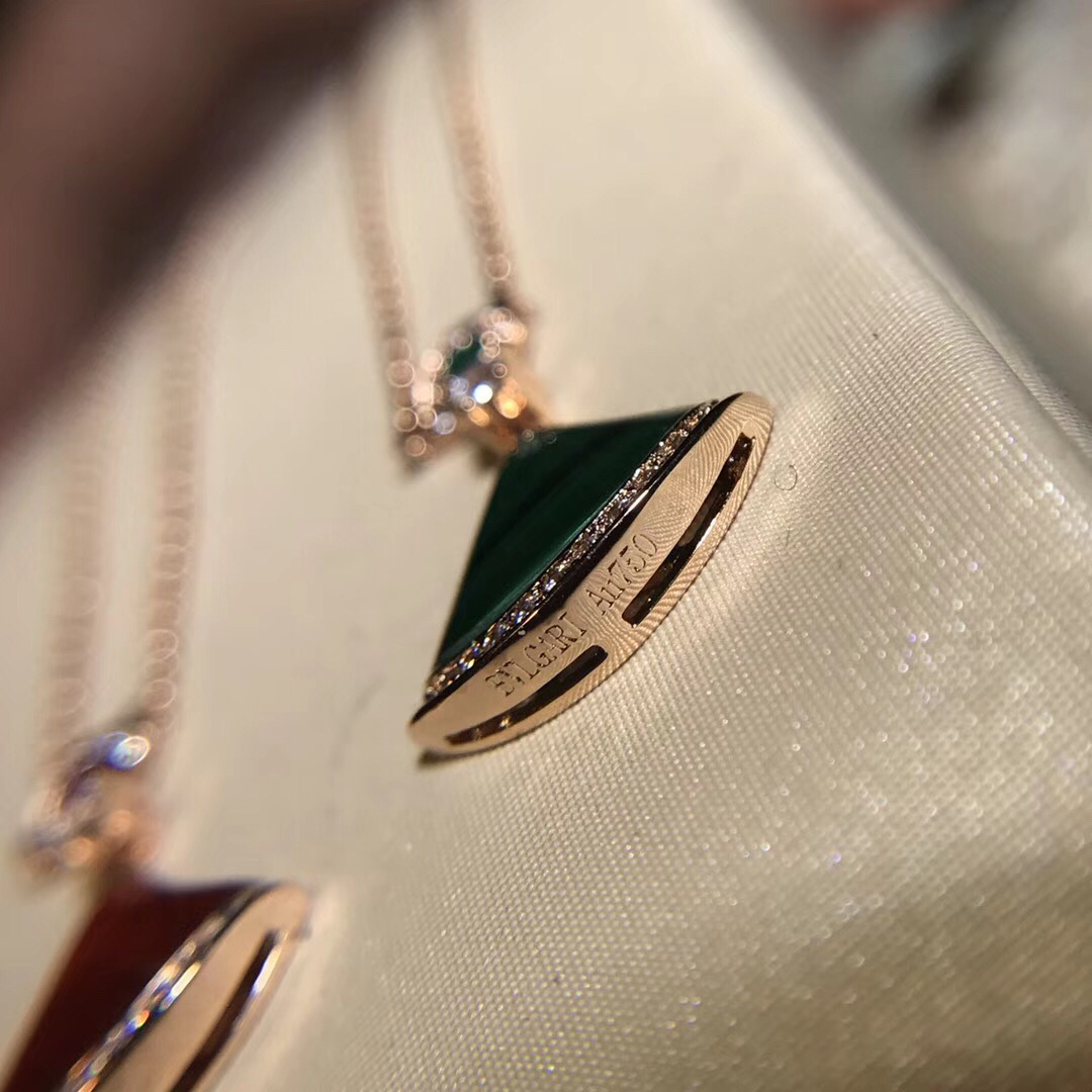 Bottega Veneta BV宝格丽围钻小裙子 925纯银材质 咪金电镀 高端版本 与18K色泽一致 只出玫瑰金色 0524310