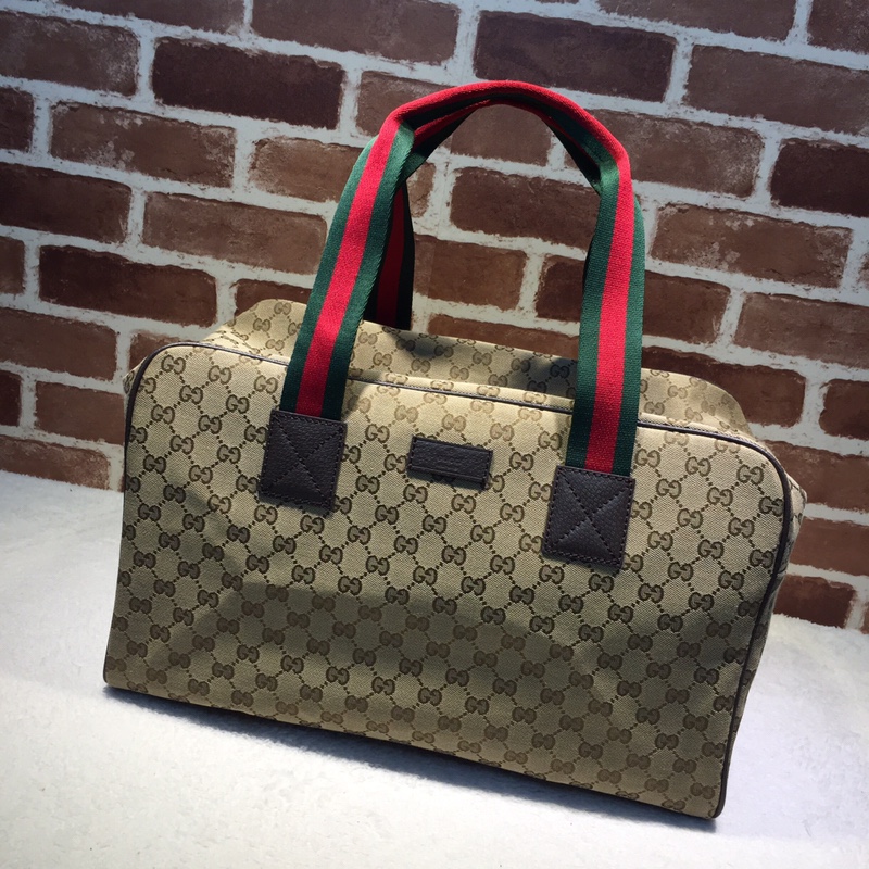 NO:213031,The quality of the counter, top-quality original goods, real-life photos!  Model number 153240 Coffee cloth, size width 42× height 26× side width 23cm, shipped. Buy, GUCCI [original leather], gucci19860909专柜品质,顶级原单货,实物实拍！款号153240啡布,尺寸宽42×高26×侧宽23cm,出货了.批,GUCCI【原厂皮】,gucci,Bag