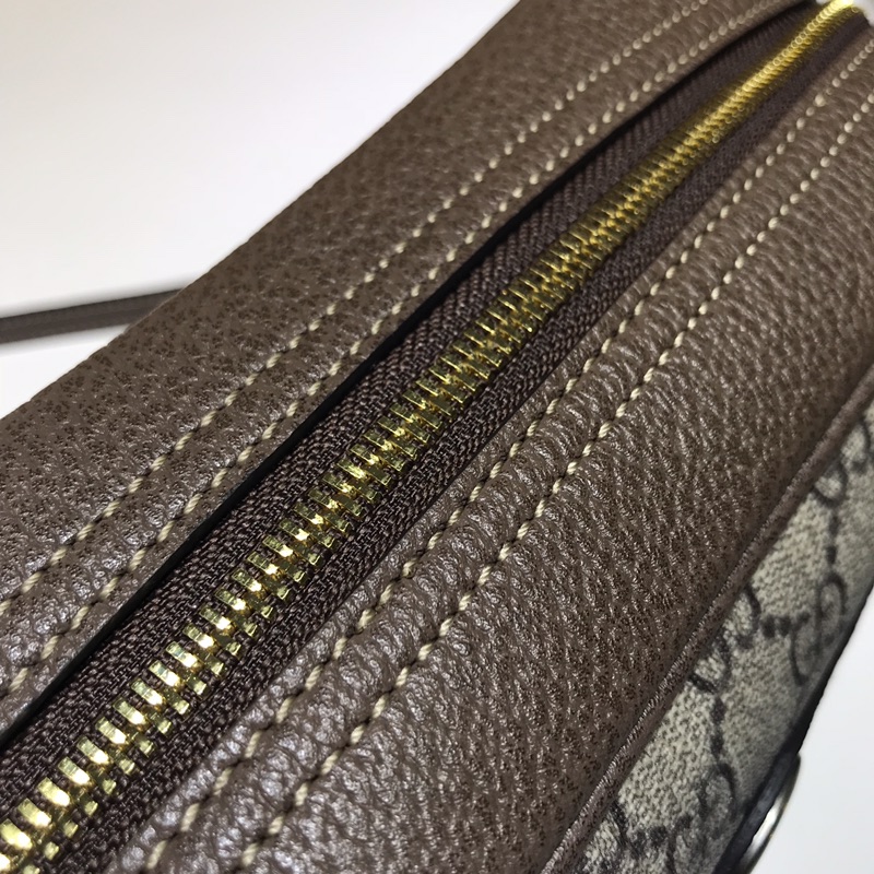 GUCCI古驰Ophidia系列双G高级人造帆布单肩包517080