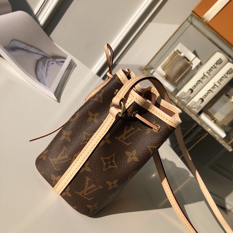 Replica Louis Vuitton M41346 Nano Noe Shoulder Bag Monogram Canvas For Sale