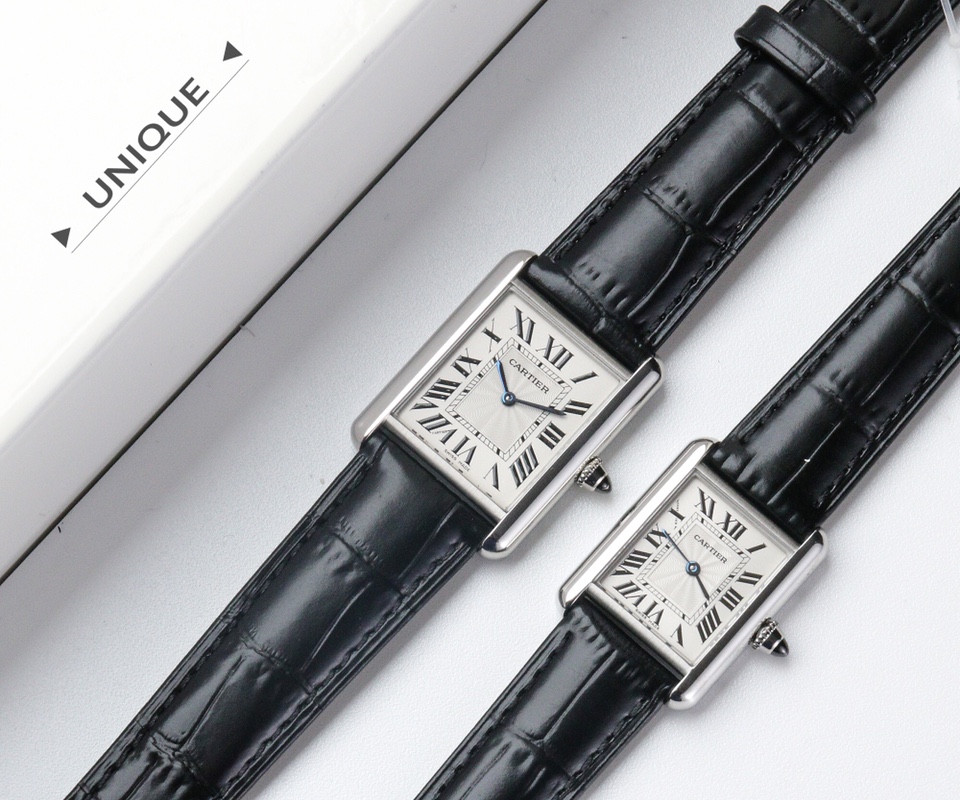 Cartier TK最新力作 卡地亚坦克最新款Tank Louis 系列 为纪念Tank 系列诞生一百周年而推出的最新表款