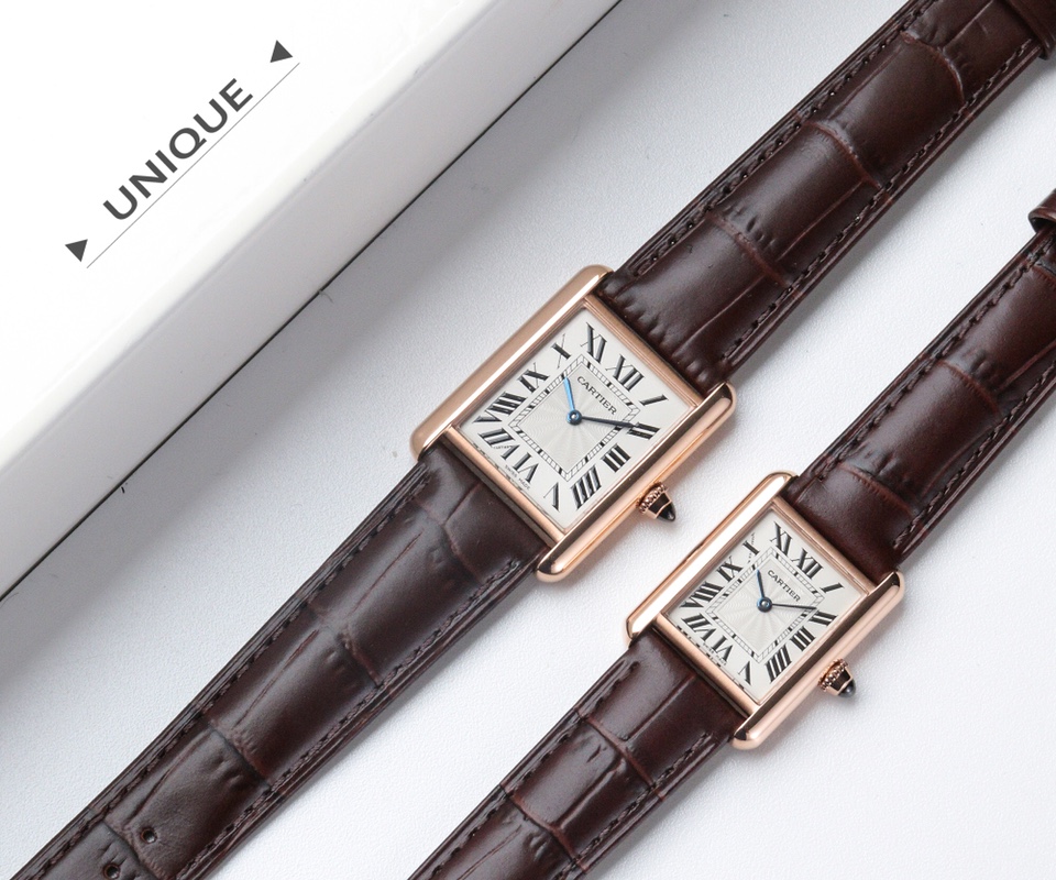 Cartier TK最新力作 卡地亚坦克最新款Tank Louis 系列 为纪念Tank 系列诞生一百周年而推出的最新表款