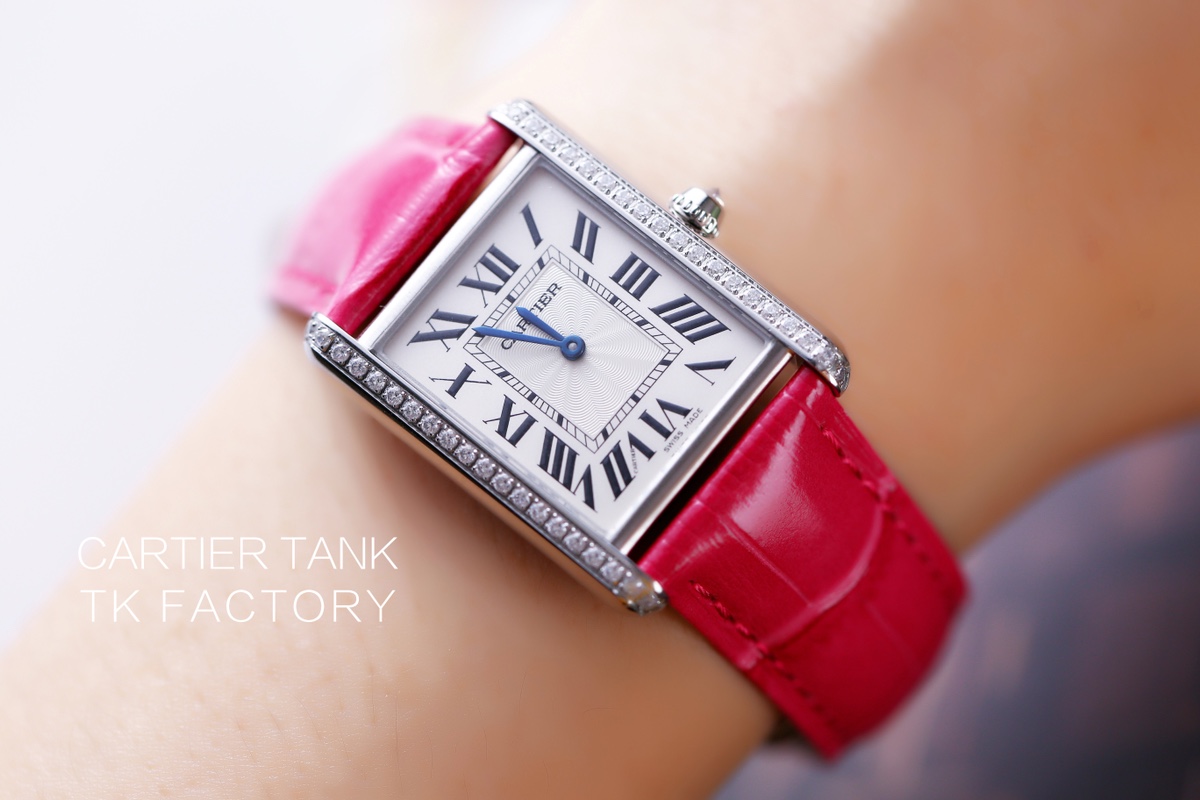 Cartier TK最新力作 卡地亚坦克最新款Tank Louis 系列 为纪念Tank 系列诞生一百周年而推出的最新表款