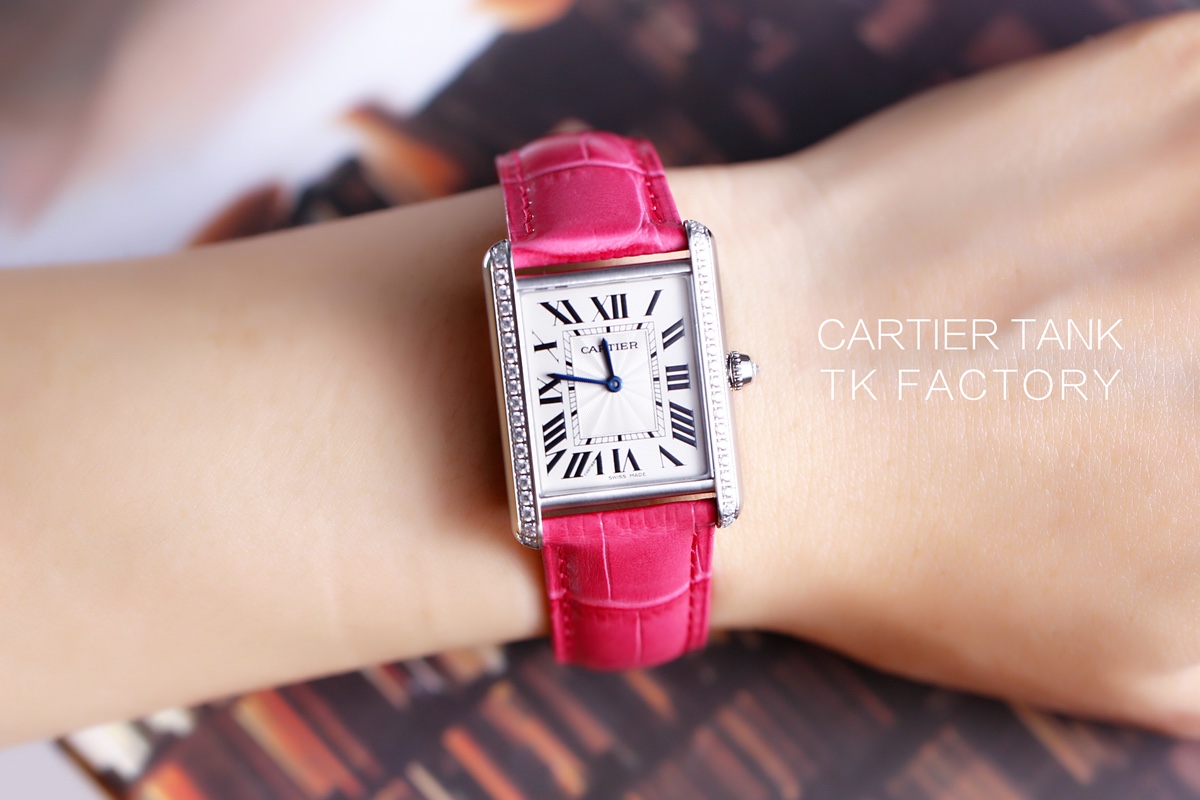 Cartier TK最新力作 卡地亚坦克最新款Tank Louis 系列 为纪念Tank 系列诞生一百周年而推出的最新表款
