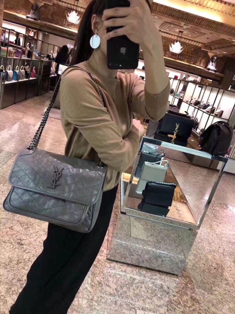 NO:556026,I feel like I’m falling behind if I don’t own a niki bag this year!  !  !  , saint laurent, saint laurent19860909今年不拥有一款niki包都觉得自己掉队了！！！,圣罗兰,saint laurent,Bag