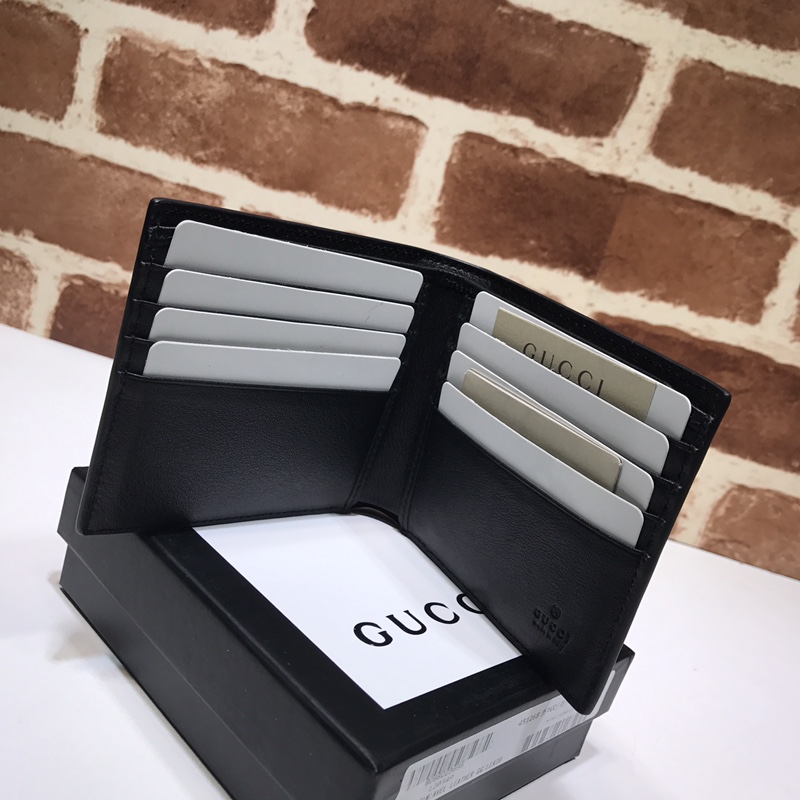 GUCCI古驰榔头印花男士短夹451268