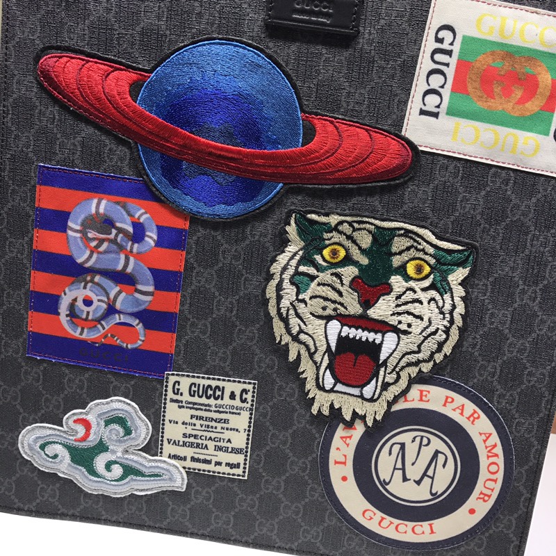 GUCCI古驰柔软高级人造帆布托特包495559