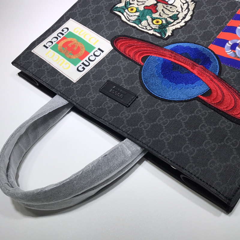 GUCCI古驰柔软高级人造帆布托特包495559