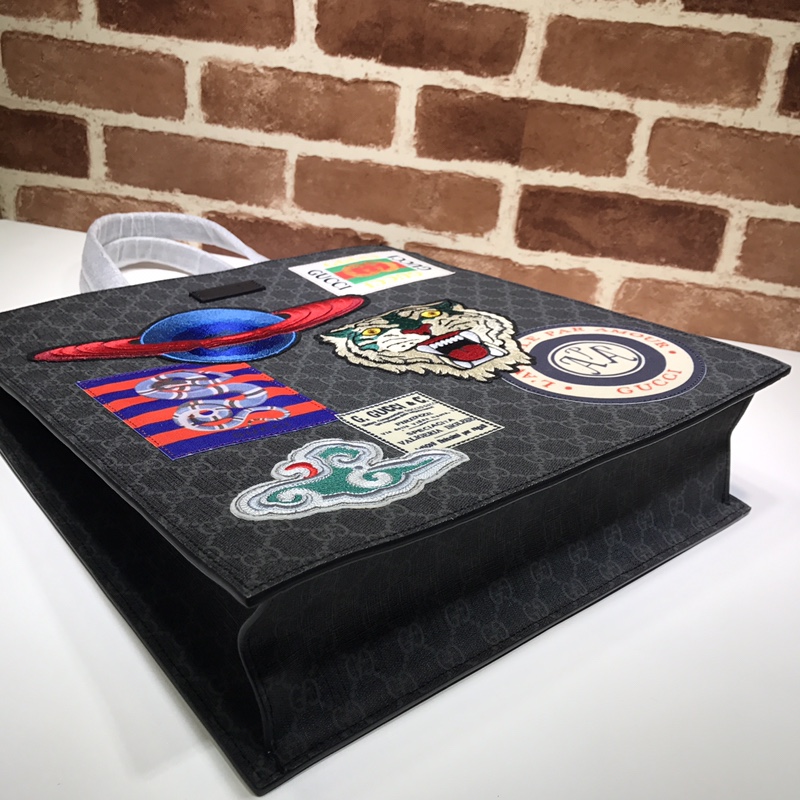 GUCCI古驰柔软高级人造帆布托特包495559