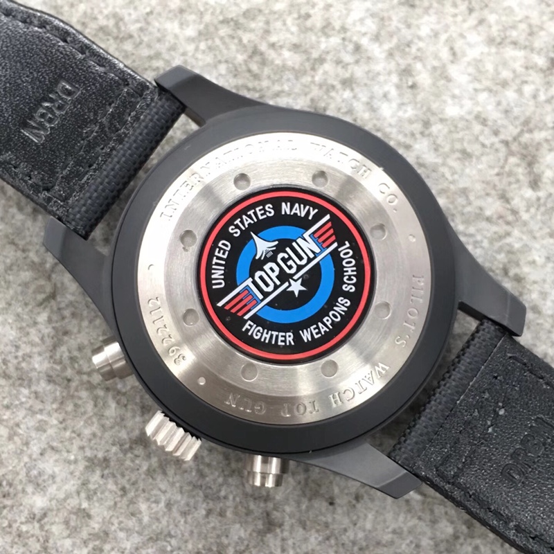 IWC Pilot's Watch Top Gun caseback