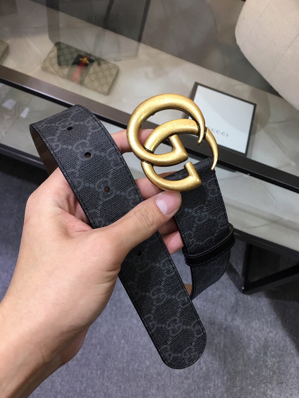 古奇原单代购专柜爆款经典款式宽度40
