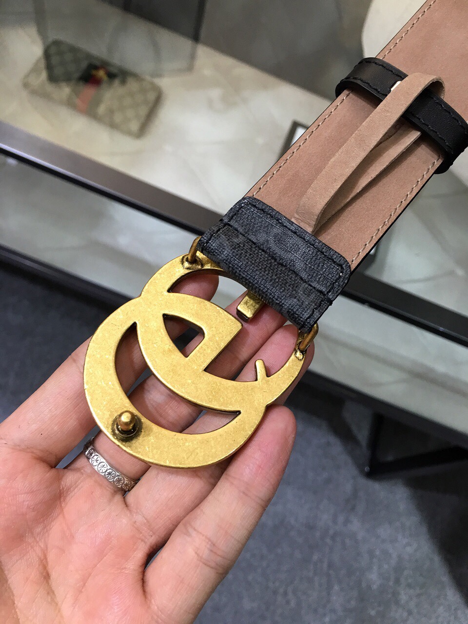 古奇原单代购专柜爆款经典款式宽度40