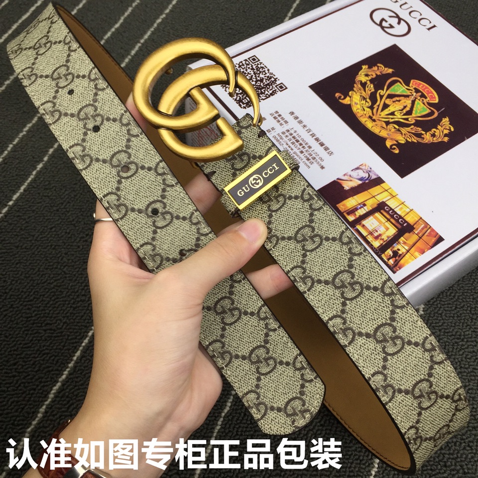 古奇.GUCCI 西裤牛仔裤任意搭配 永不掉色 背面logo清晰可见