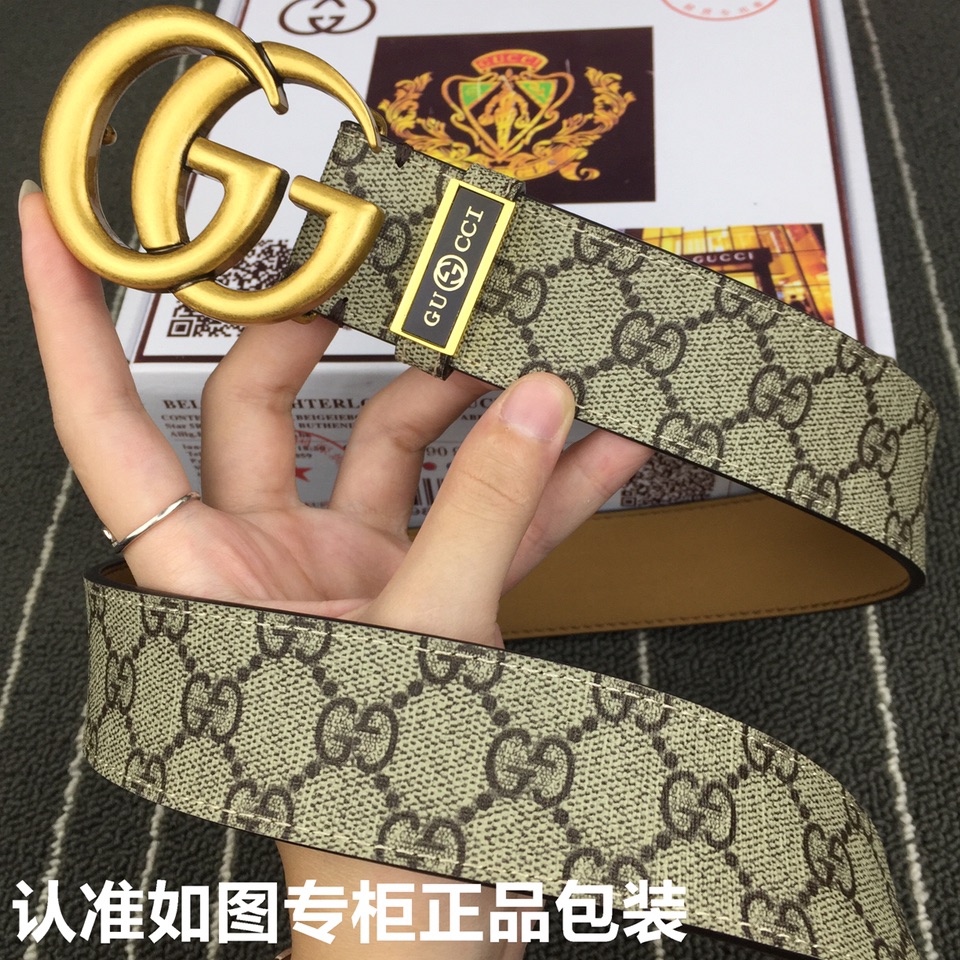 古奇.GUCCI 西裤牛仔裤任意搭配 永不掉色 背面logo清晰可见