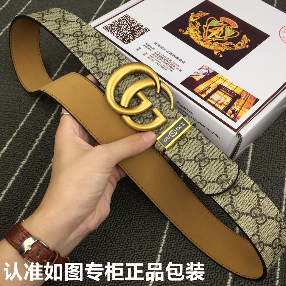 古奇.GUCCI 西裤牛仔裤任意搭配 永不掉色 背面logo清晰可见