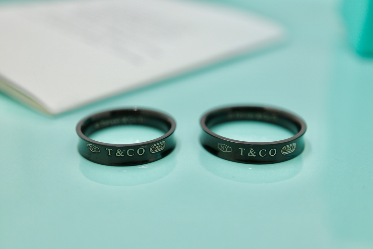 Tiffany & Co. Tiffany&Co. 1037钛金戒指