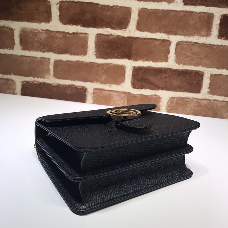 GUCCCI古驰女士荔枝纹双G单肩斜挎包510304