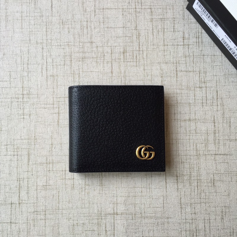 GUCCI古驰GG Marmont系列皮革双折钱包428726